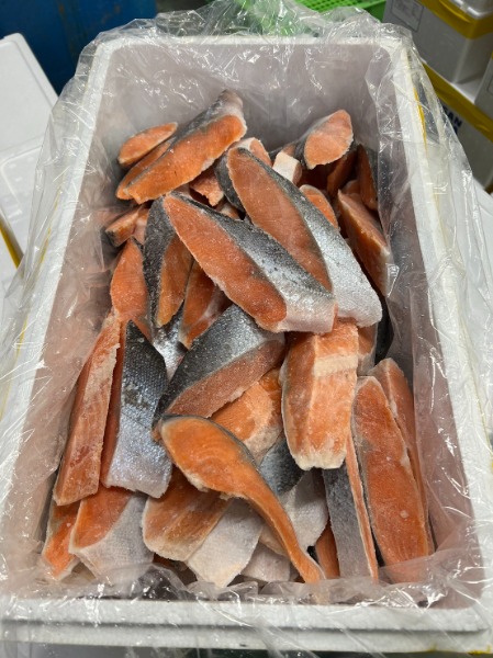 【弁当用】銀鮭切身　7.5kg　（甘口）