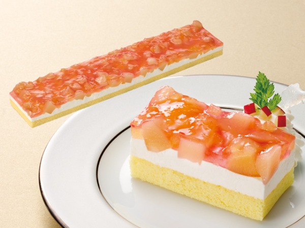 フリーカットケーキアップル＆ピーチ【果肉を贅沢に！】