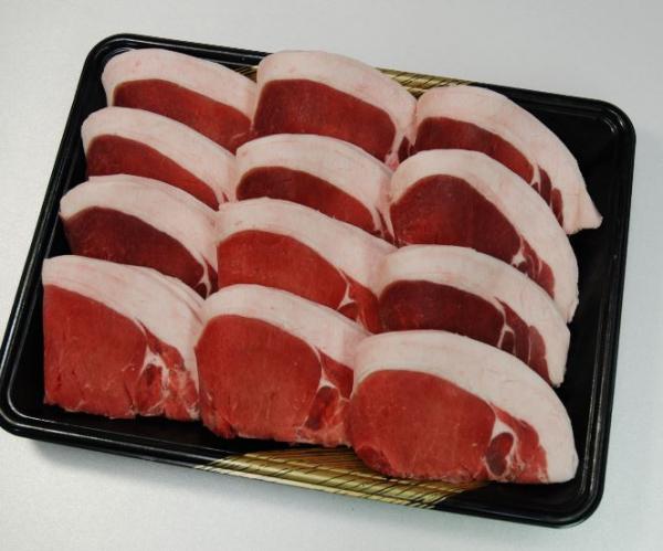 【アルコール凍結】国産猪肉　上選ロース中巻　約１.0ｋｇ