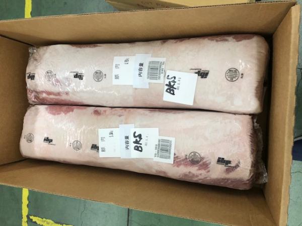 　冷凍　カナダ産　豚　バックスロイン12151