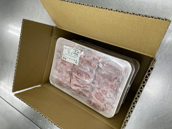 焼肉　国産牛カルビ　手切りカット　1切約13g~15g