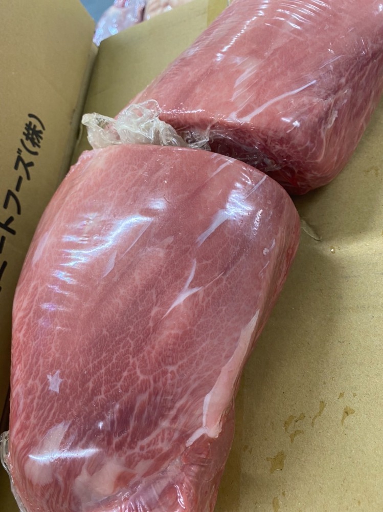 【グリムキ】A5ランク鳥取和牛　ミスジ　2分割　霜降り◎　冷蔵