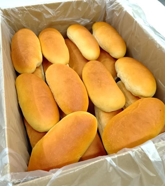 国産小麦ブレンド　ドッグパン　1個　35g　30個入り（焼成冷凍）