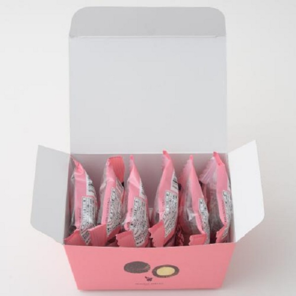 こぐまのでべそチョコ/クッキー　144個（1箱6個入x24箱）