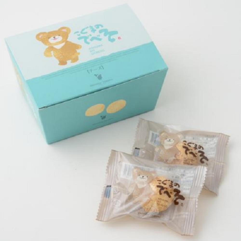 こぐまのでべそチーズ/クッキー　144個（1箱6個入x24箱）