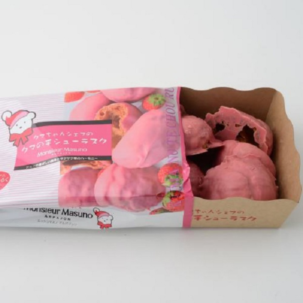 【お試し】クマの手シューラスク　いちごみるく　1袋6個x2袋