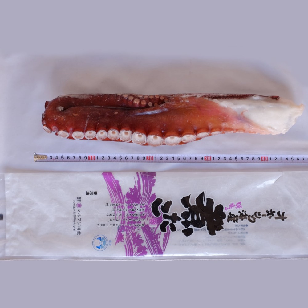 北海道産】ボイル 水タコ足 IQF 5kg/6本