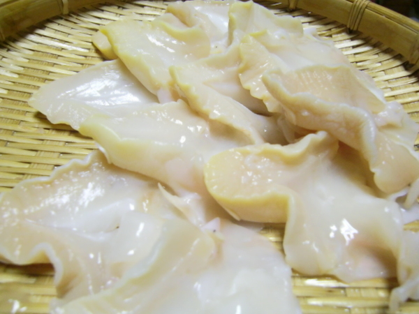 小ロット　ツブ貝　刺身用　２Ｌサイズ