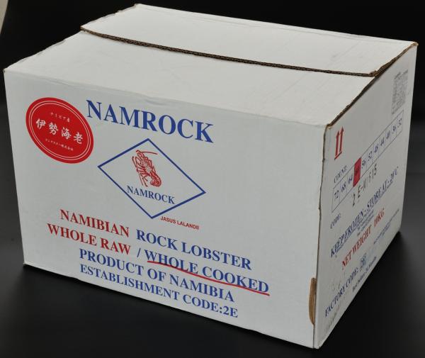 【生食可】ナミビア産　ボイル伊勢海老　52尾／10kg