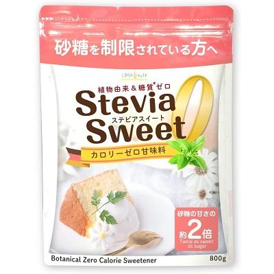 送料込)　ステビアスイート800g　砂糖の約2倍の甘さ　カロリー0