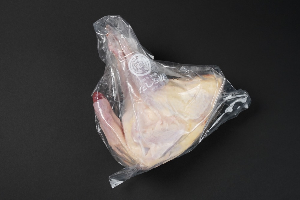 みやざき霧島山麓雉　丸鳥（中抜き1羽・ガラ付き）800g~1200g