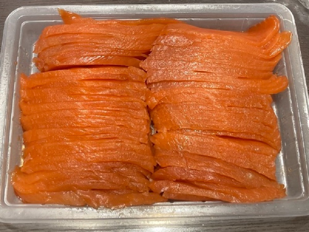 スモークサーモン　スライス　500gパック　トラウト原料　