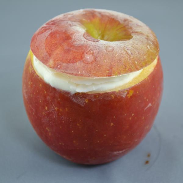 くりぬきフルーツシャーベット【まるごとアップル】90㎖　16入