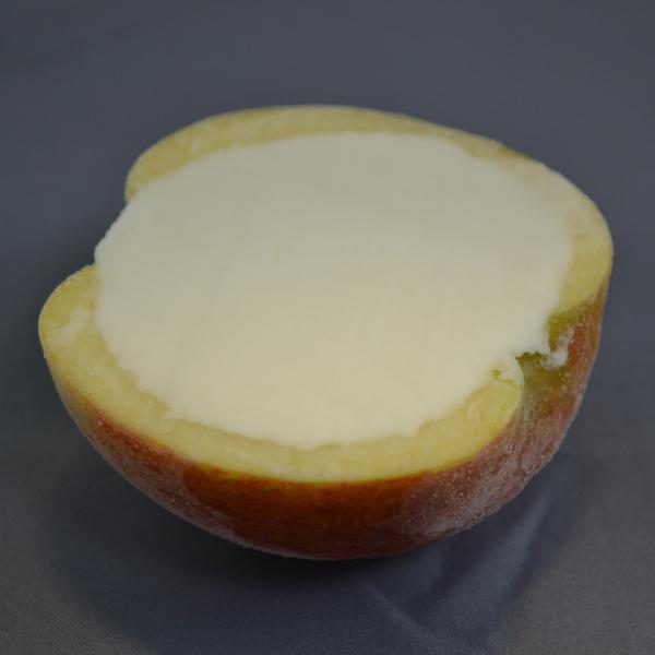 くりぬきフルーツシャーベット【はんぶんアップル】80㎖　32入