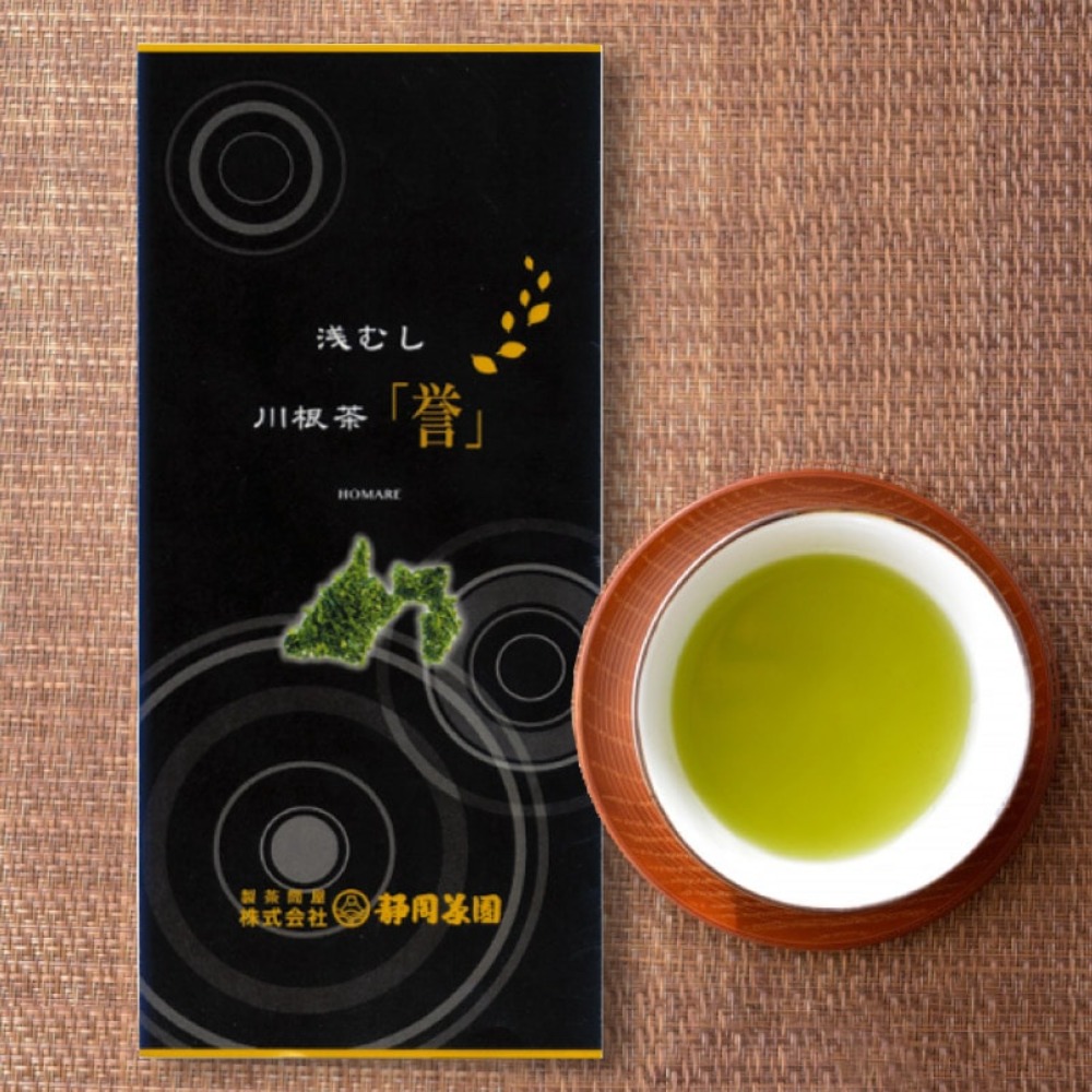 高級浅蒸し茶　川根茶　誉100ｇ（茶葉・緑茶・煎茶）