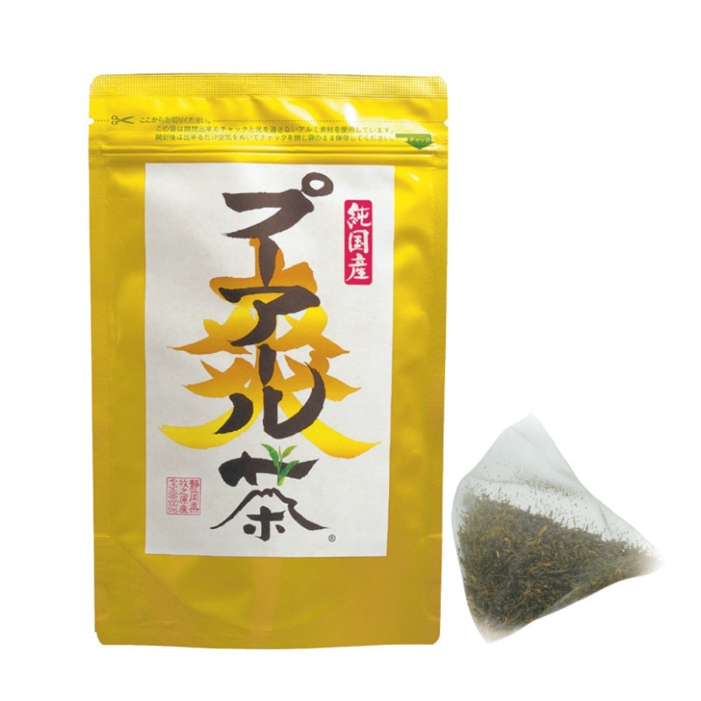 国産プーアール茶　ティーバッグ　5ｇx10（ＴＢ・健康茶）