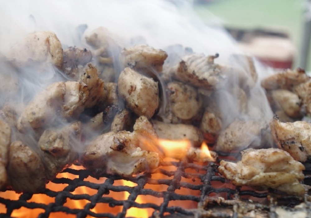 【七輪手焼き】国産若鳥　やわらか炭火焼　100g（お試し用）