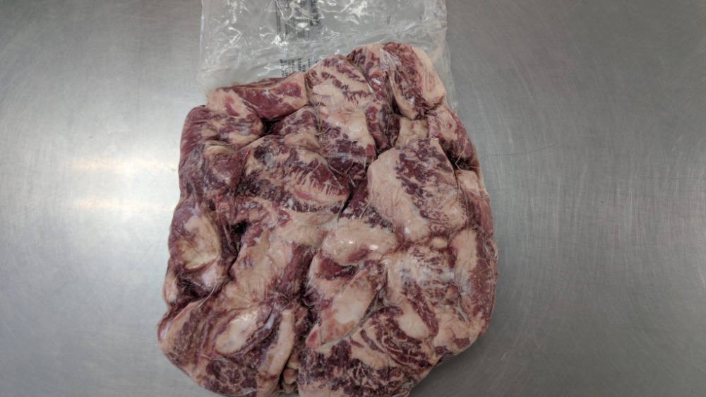 プレートフィンガー(バラ山)　中落カルビ　約2kg✖1袋　/　1case