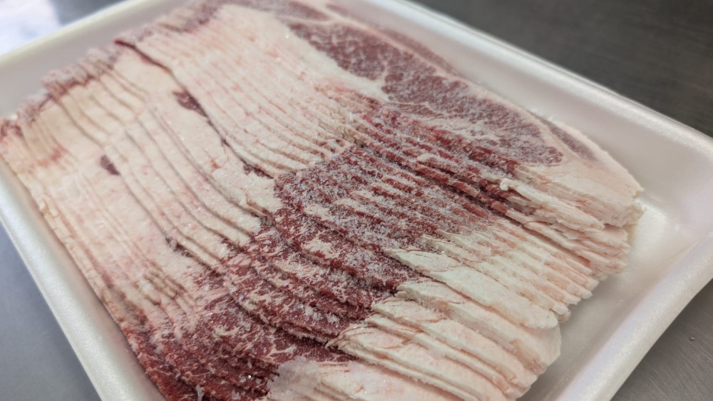 US産　ショートプレートスライス　２mm　or　３mm　1パック(1kg)