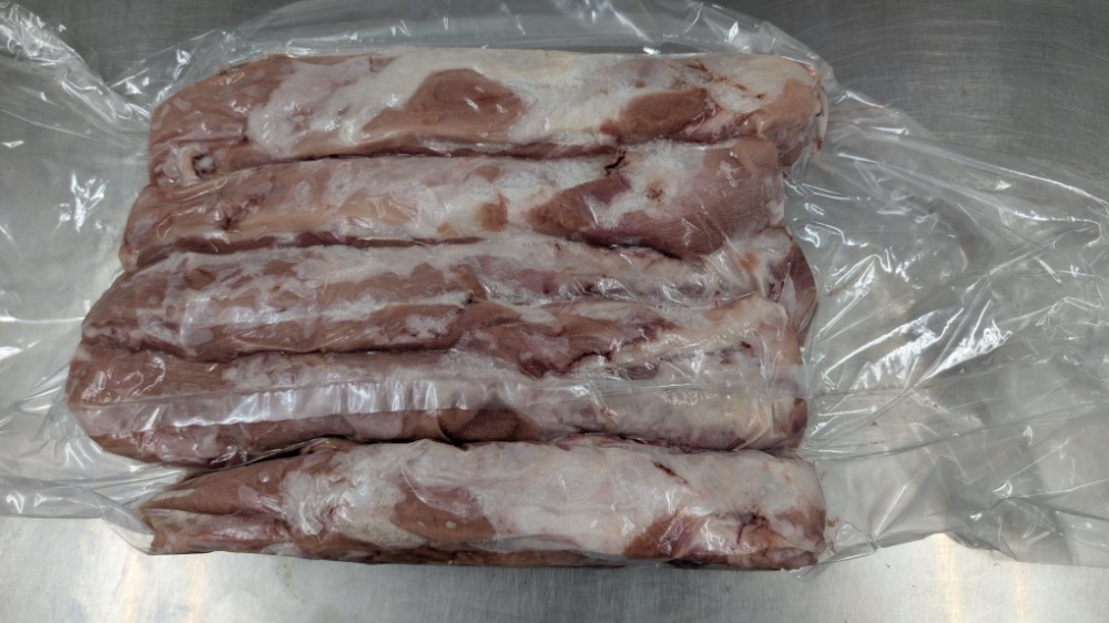 国産　豚　ヒレ(ひれ)　1本約500ｇx5本＝1袋　/　1case