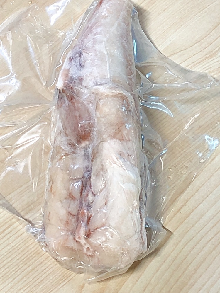 冷凍身欠きゴマフグ（ゴマフグドレス）1匹　450ｇ〜550ｇ