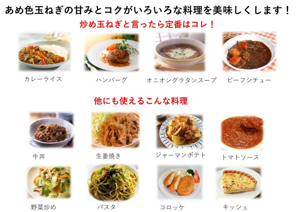 【送料込み】時短＆便利　炒め玉ねぎスライス500g（3ケース）