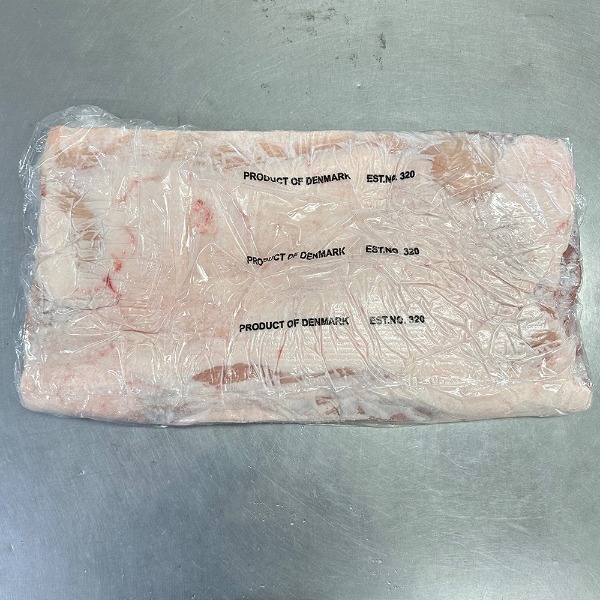 デンマーク産　ダニッシュクラウン　豚バラ肉　1枚〜　冷凍　　