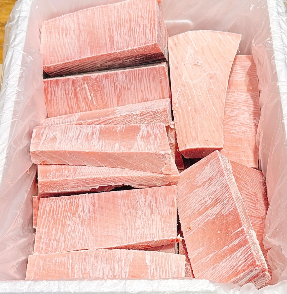 限定　赤身鉢マグロ赤身中トロ大トロ柵　7.6k