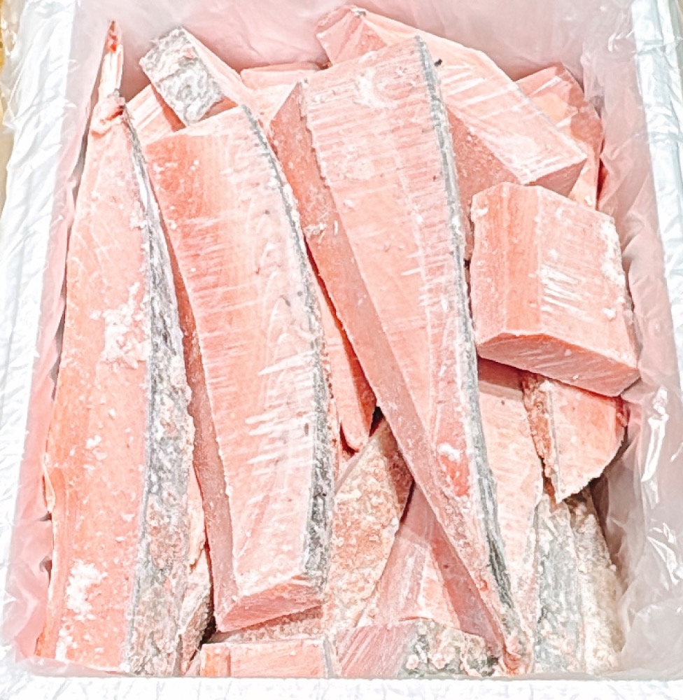 限定インドマグロ血合い取り中トロ大トロ次品　　6.7k