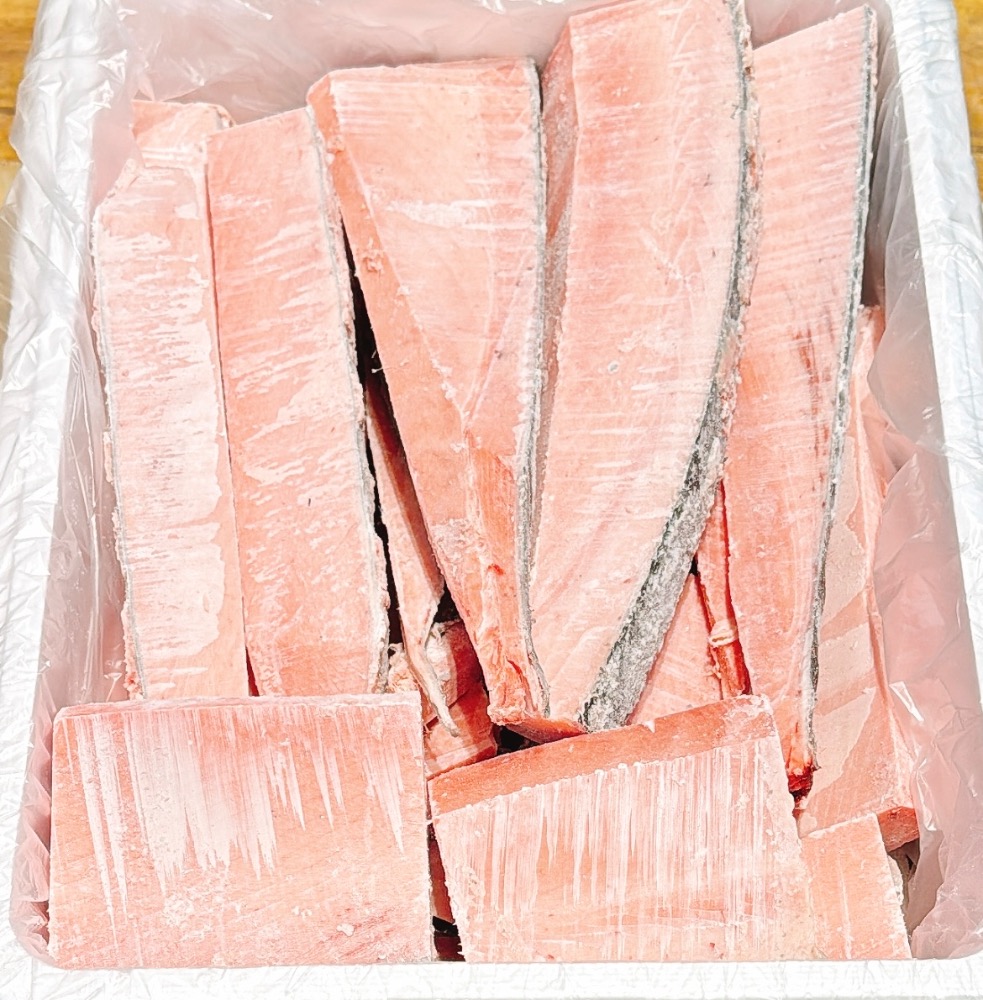 限定インドマグロ血合い取り中トロ大トロ次品　　7.2k