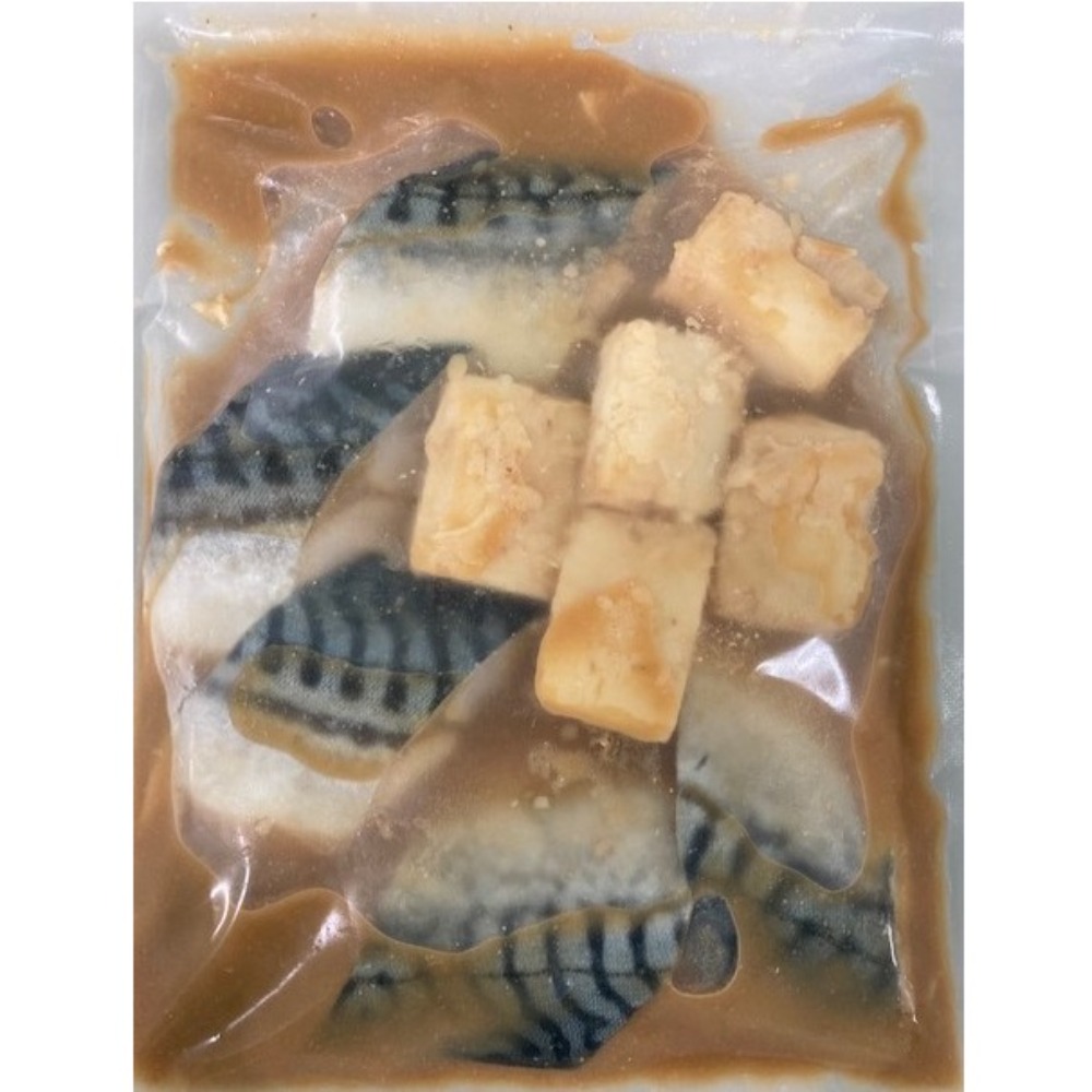 さばと豆腐のごま味噌煮　450gx12P　ランチや一品料理として