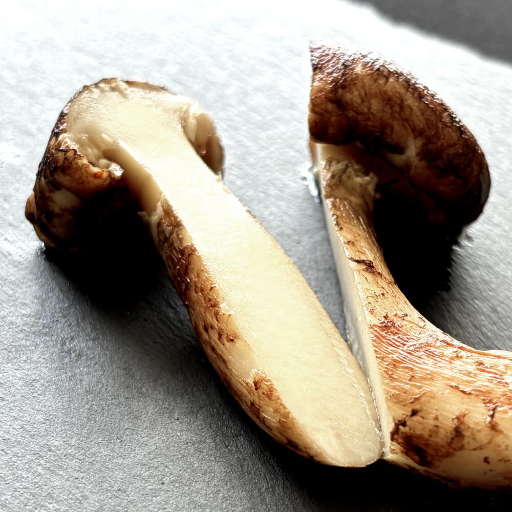 生冷凍松茸　開きホール　2kg　土瓶蒸し等　【香り保証】