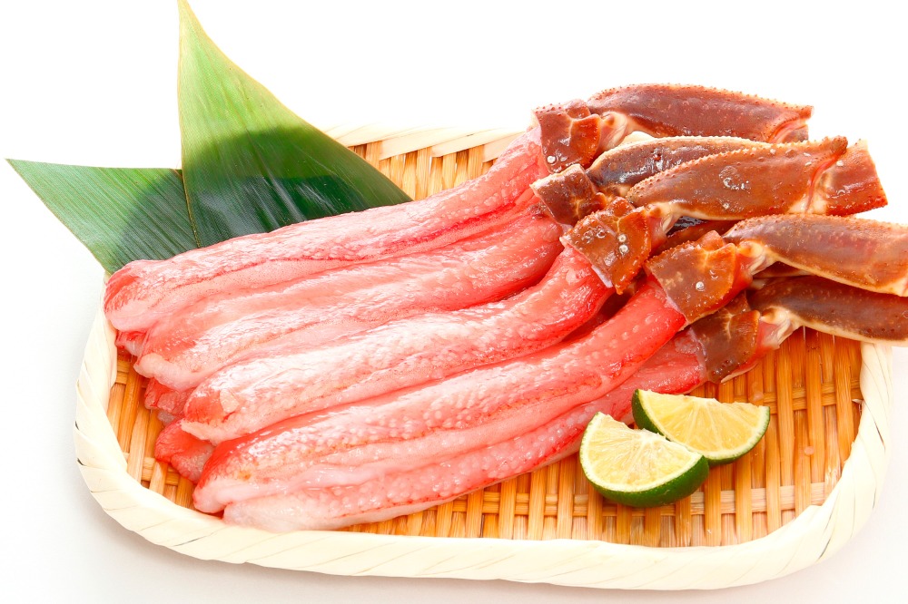 生冷本ズワイガニポーション　500g（20本入）x12パック