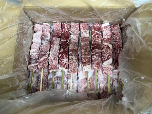 【イベント・BBQなどに！】ジャンボ牛タン串約90g