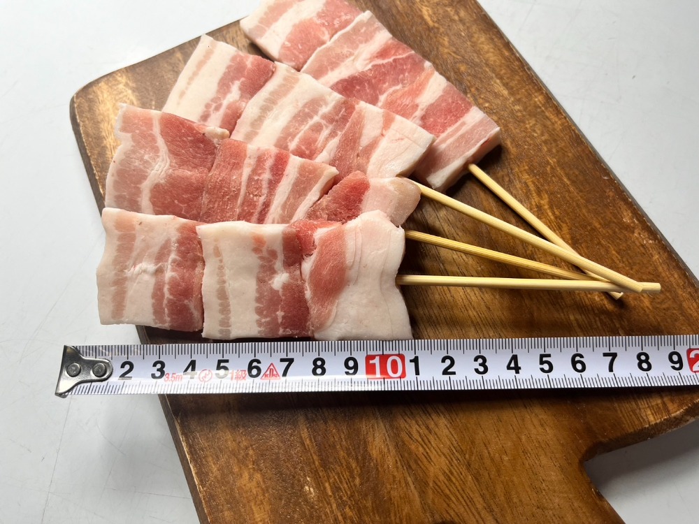 豚バラ串30g【焼き鳥の定番！】