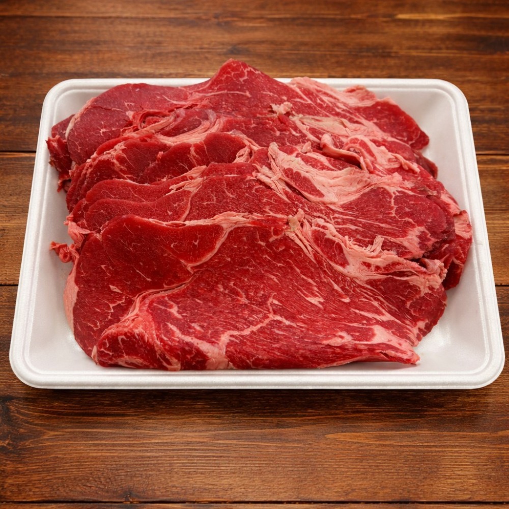 【新商品】【新商品】【IBP】　牛肩ロース　スライス　チャックアイ　【厚み指定可】