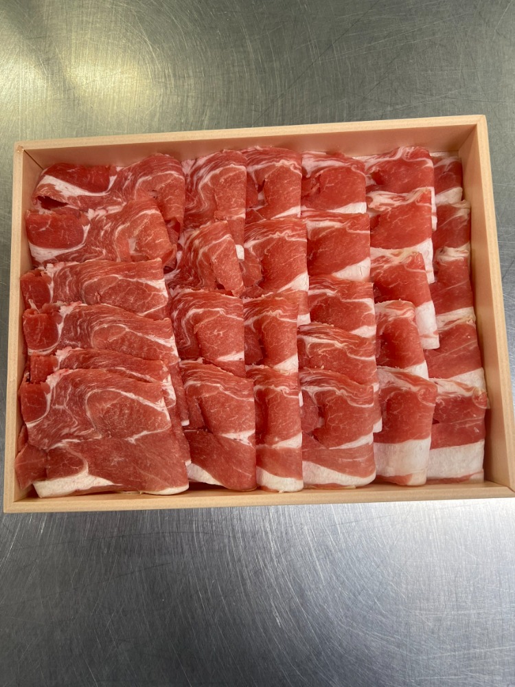 ラムショルダー　スライス　真空包装