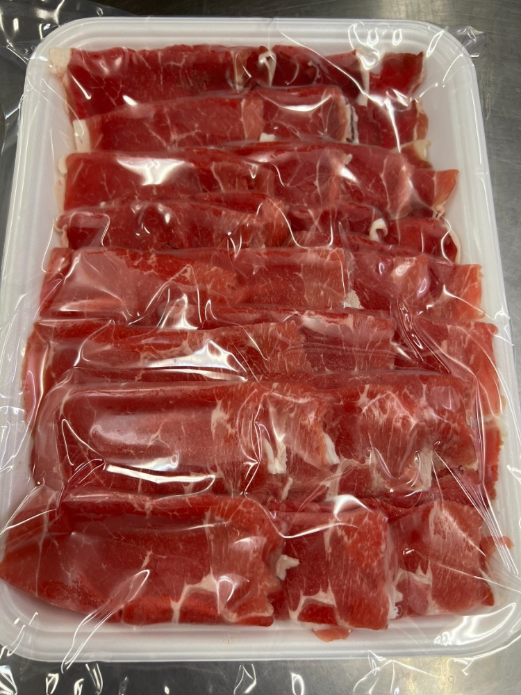 ラムショルダー　スライス　真空包装