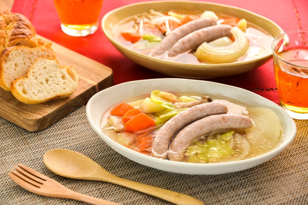 【化学調味料無添加】生ソーセージ　プレーン　5本150gx20パック