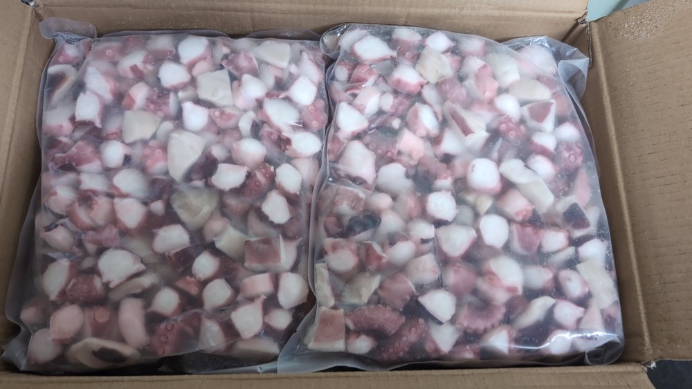 カットタコ　中国産真蛸5g(たこ焼き・たこめしなど）