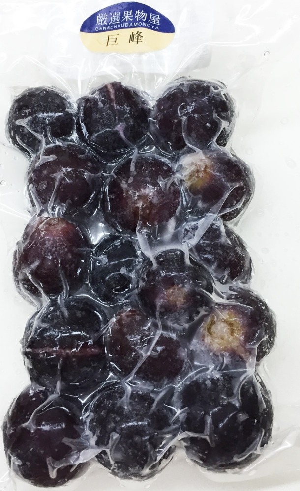 【KIMONO　FRUITS】冷凍巨峰（山梨または長野産）1kg