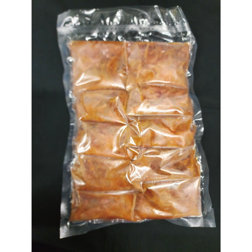 お試し【国産・味付】豚レバースライス(手切5mm)100gx10パック