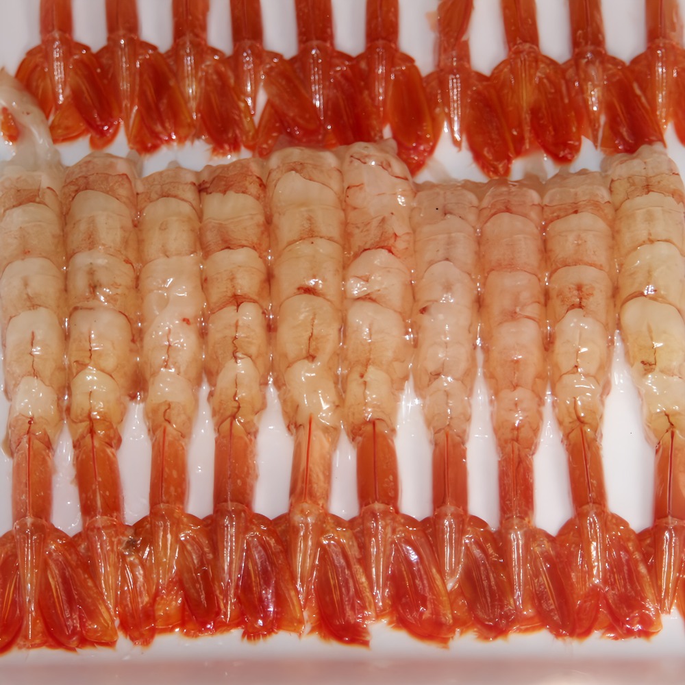 アルゼンチン赤海老　赤えび　棒ムキ11ｃｍ（生食用）