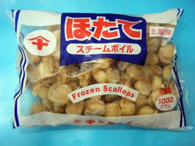 【けい】帆立ほか 噴火湾産ベビー帆立 M(100/150個入) 1kg