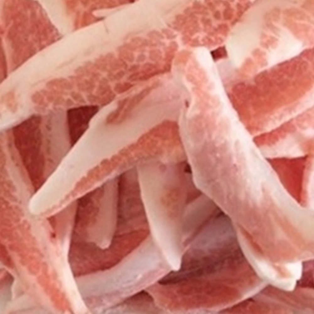 国産トントロスライス（豚トロ）3.5mm　1kgx5袋