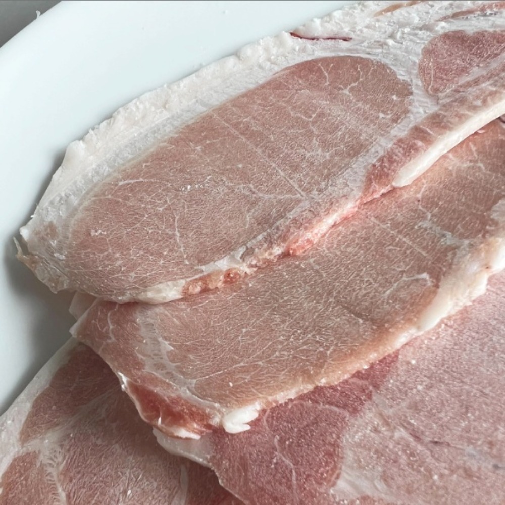 国産豚ロース　3ｍｍ　1kgx5袋