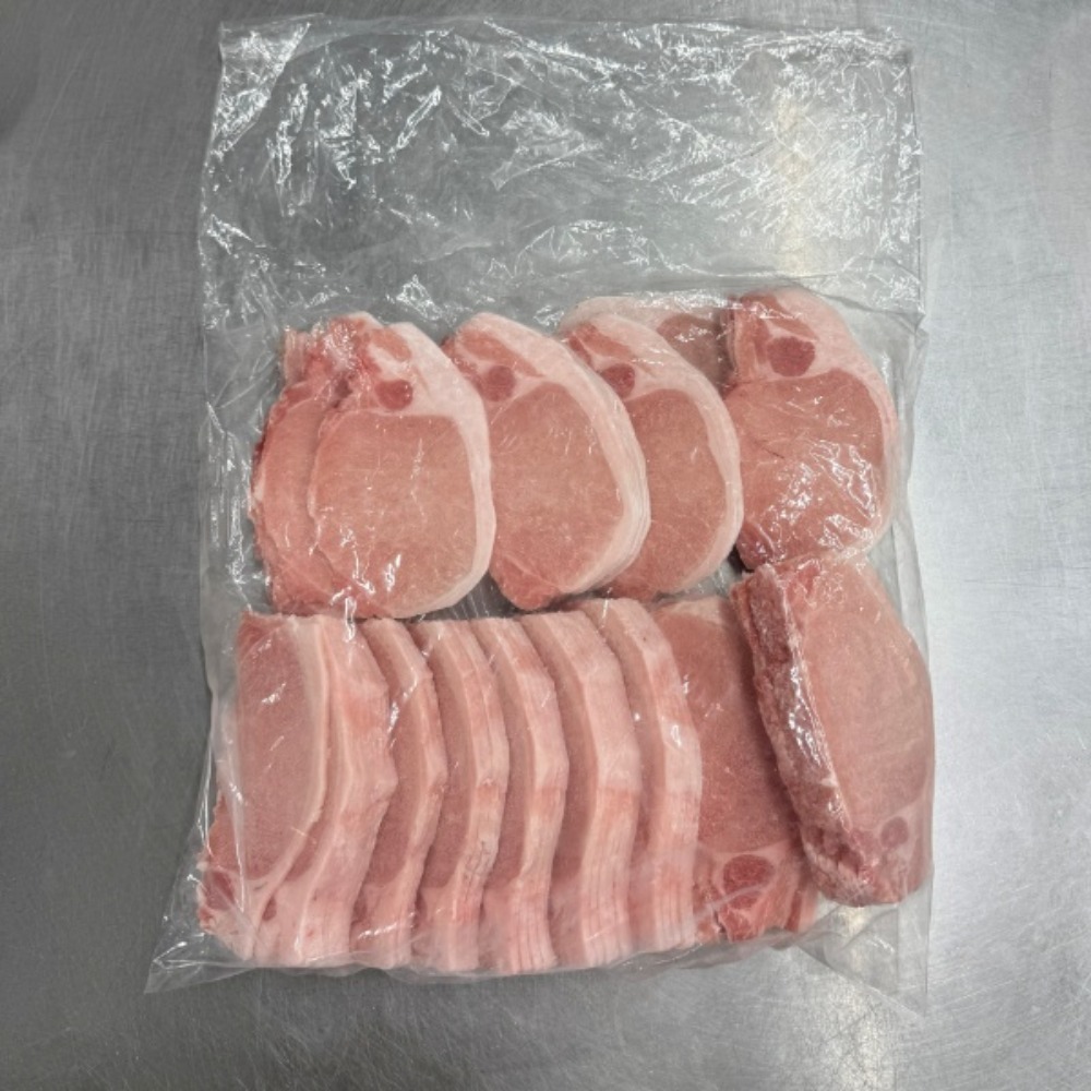 国産豚ロース　3ｍｍ　1kgx5袋
