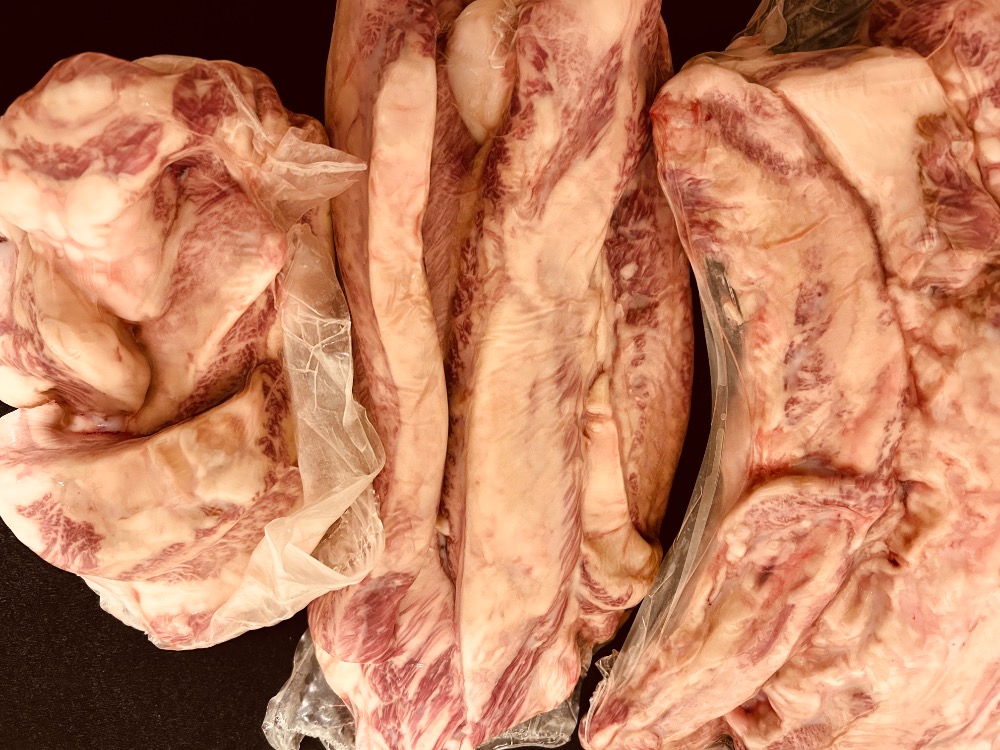 【新商品】【新商品】現品　和牛　中落ち　税抜き2700　トモバラ　カルビ