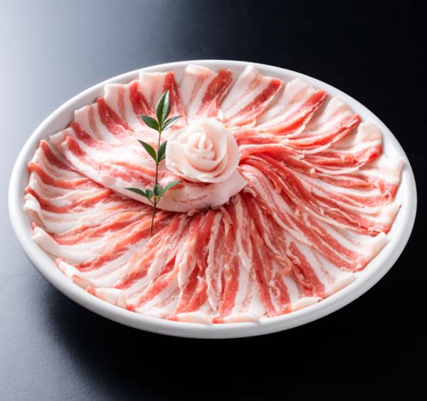 《岡山県産》ピーチポーク国産豚バラスライス2mm