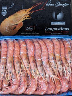 アルゼンチン　アカエビ　L-2サイズ　2キロ約50尾　生食可